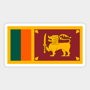 Flag of Sri Lanka Sticker